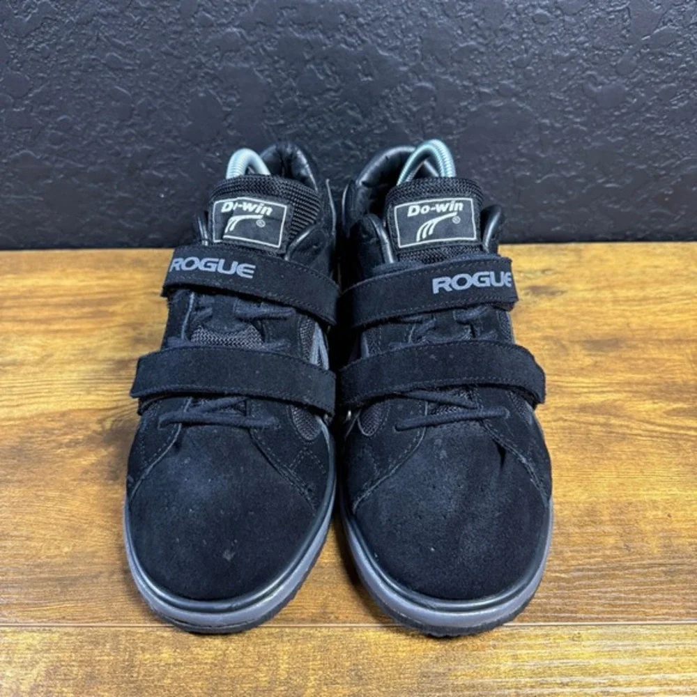 Do-Win Rogue Black Suede‎ Weightlifting Training Shoes Mens Size 8